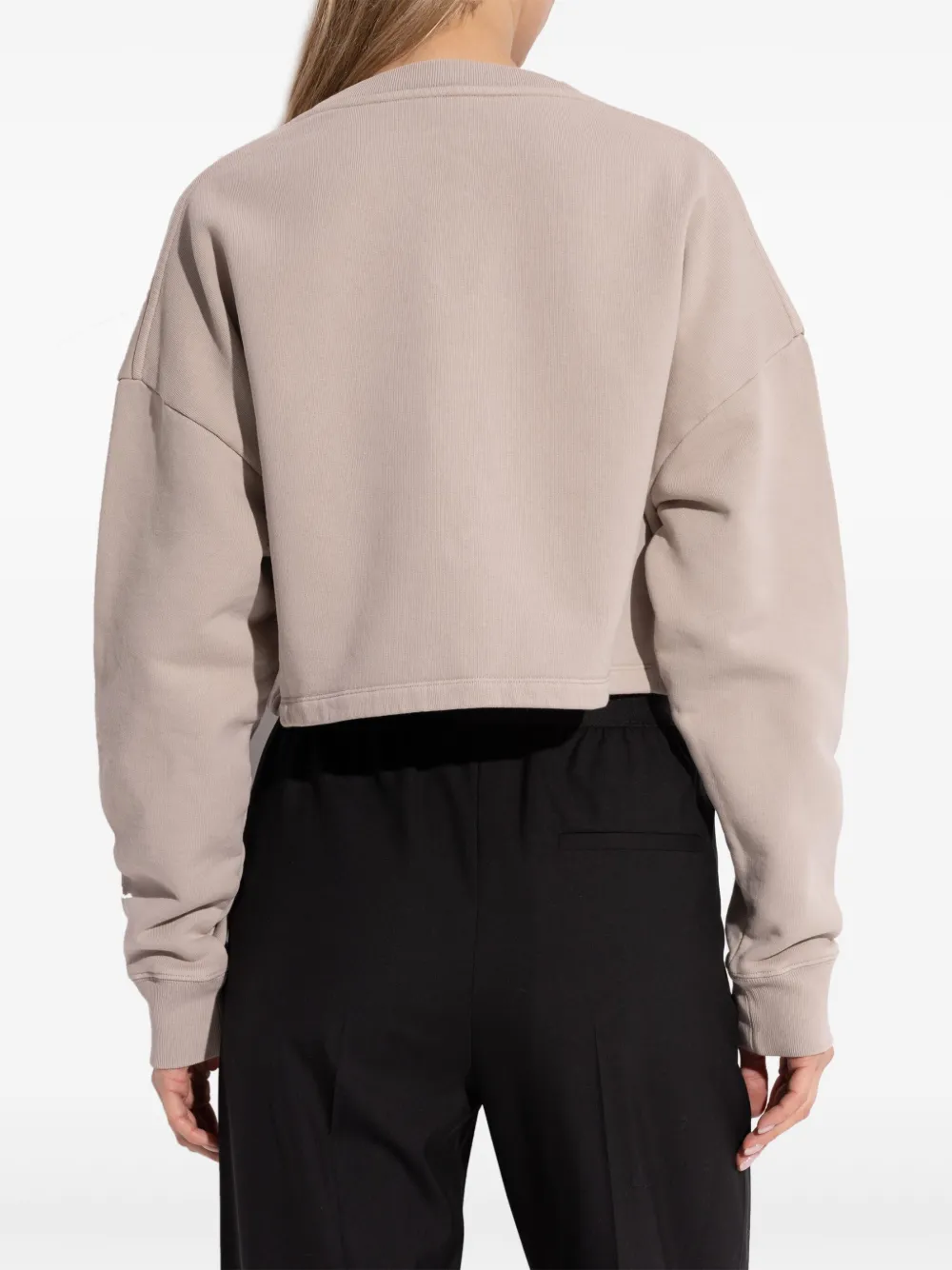 LOEWE Cropped sweater Beige