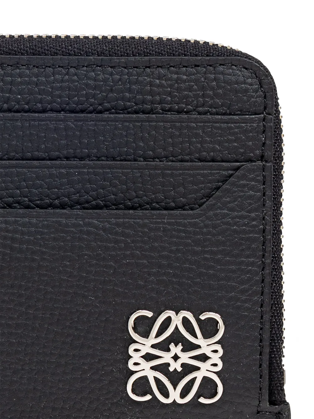 LOEWE Portemonnee met logoplakkaat Zwart