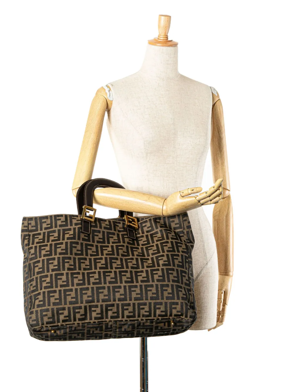 Fendi Pre-Owned tote Large Zucca Canvas Twins 2000-2010 | Bolsas | Image 2