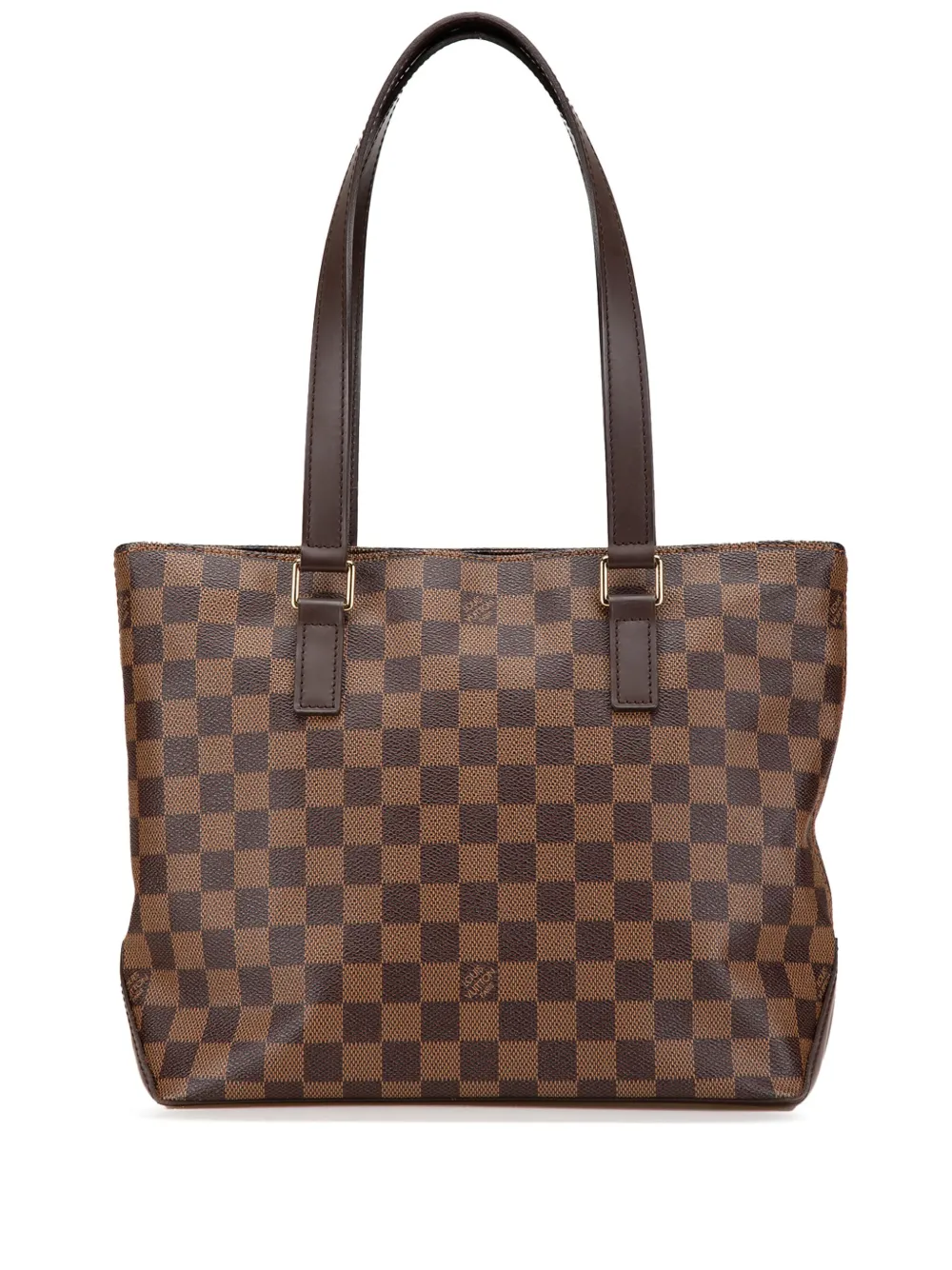 Louis Vuitton Pre-Owned 2006 ダミエ エベヌ カバ ピアノ ハンドバッグ - ブラウン Louis Vuitton Pre-Owned 2006 ダミエ エベヌ カバ ピアノ ハンドバッグ - ブラウン