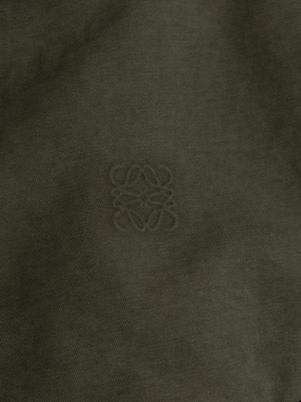 LOEWE Katoenen jack Groen