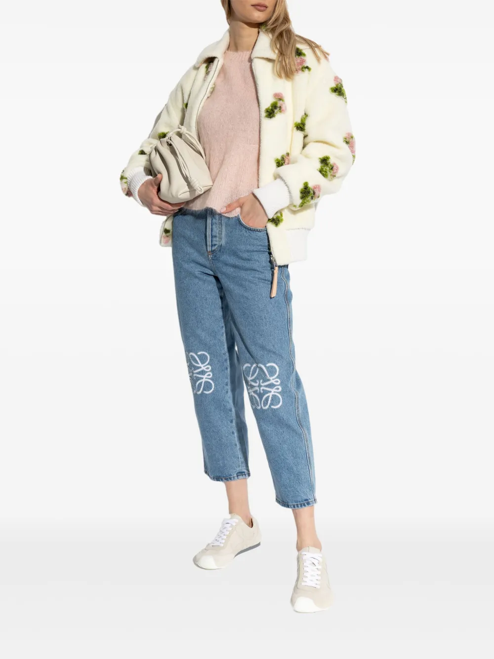 LOEWE chamarra con tejido polar | Chamarras bomber | Image 2