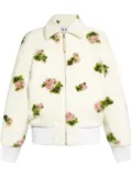 LOEWE fleece jacket - White