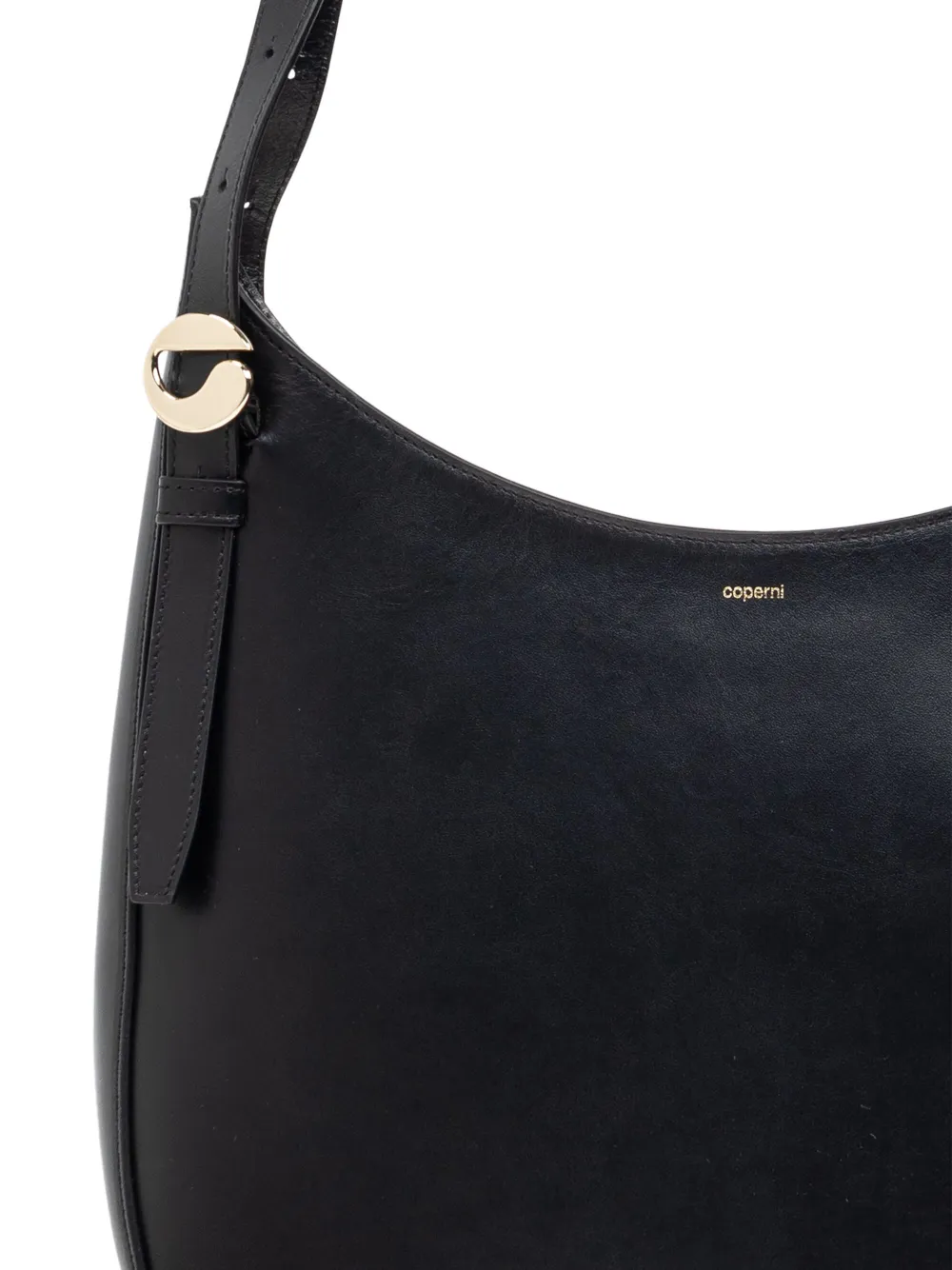 Coperni レザーショルダーバッグ | ブラック | FARFETCH JP