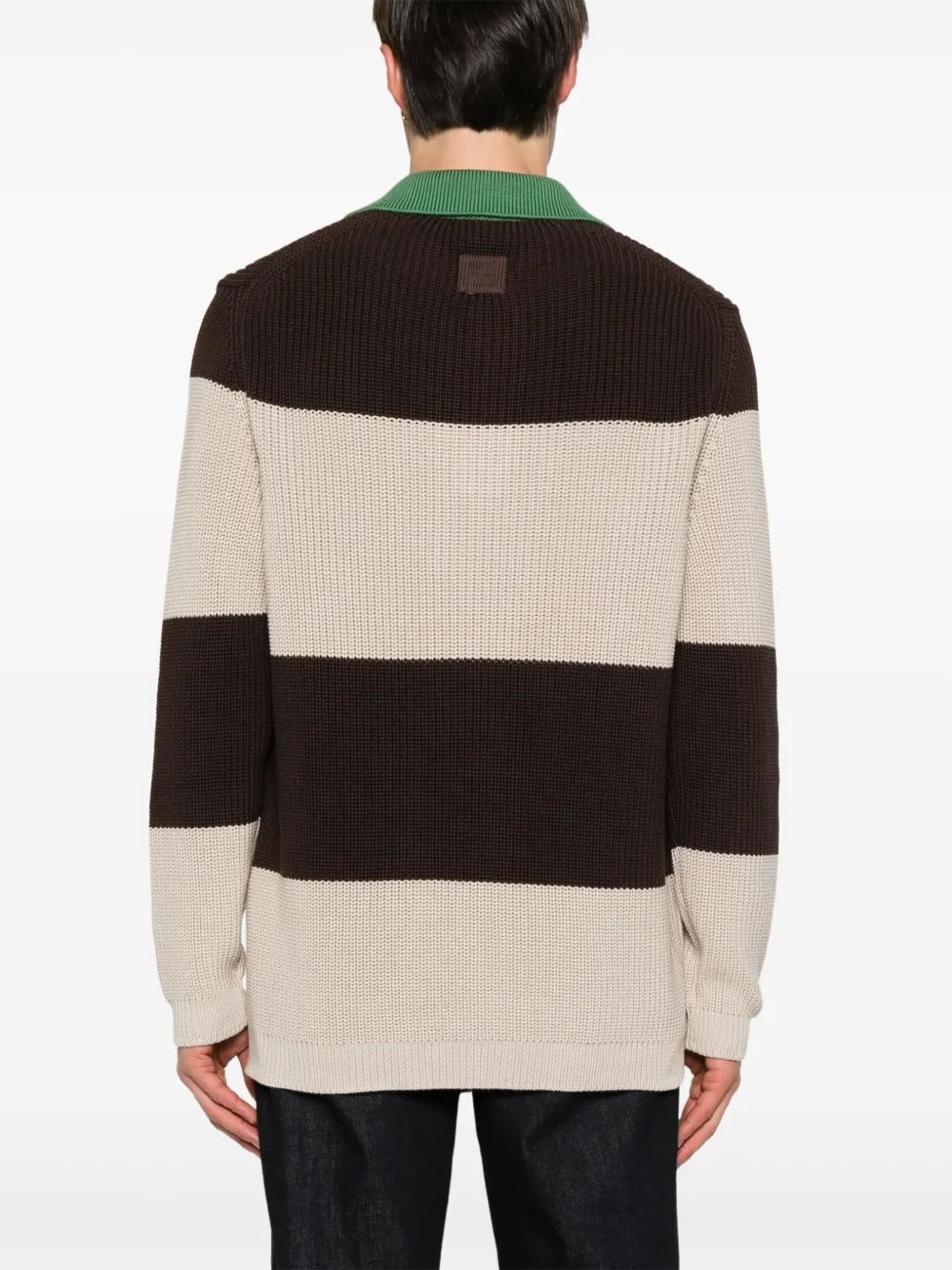 FENDI Katoenen poloshirt Bruin