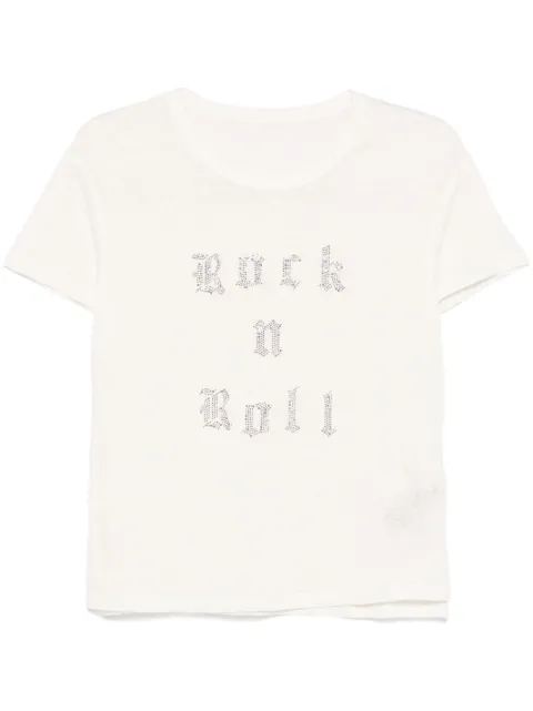 Zadig&Voltaire T-Shirt mit Strass-Slogan