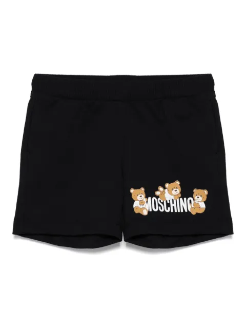 Moschino Kids Teddy Bear-print shorts