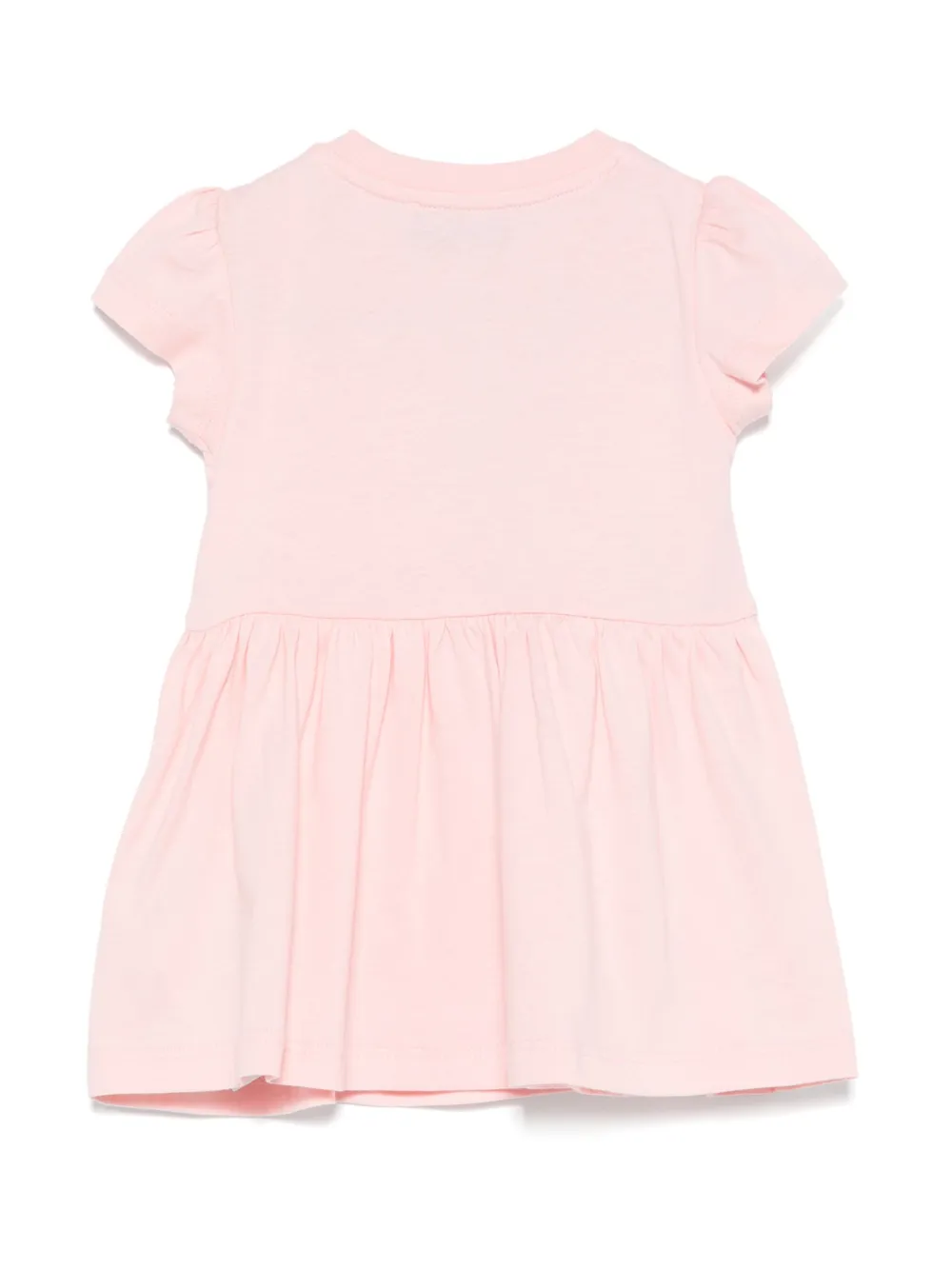 Moschino Kids Jurk met print - Roze