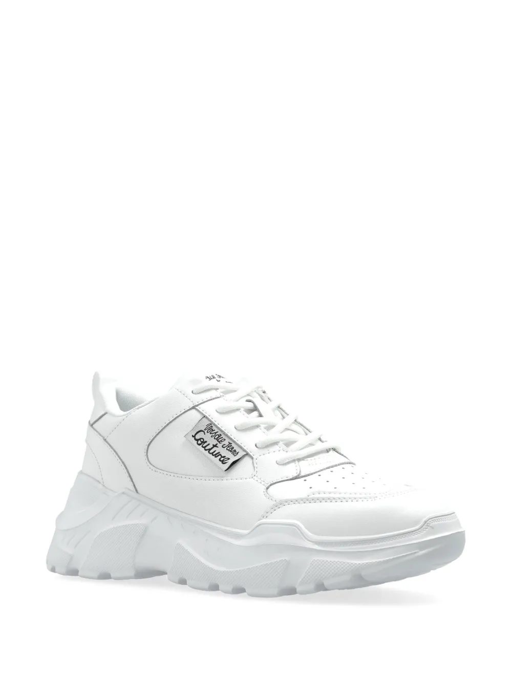 Versace Jeans Couture logo-patch sneakers White