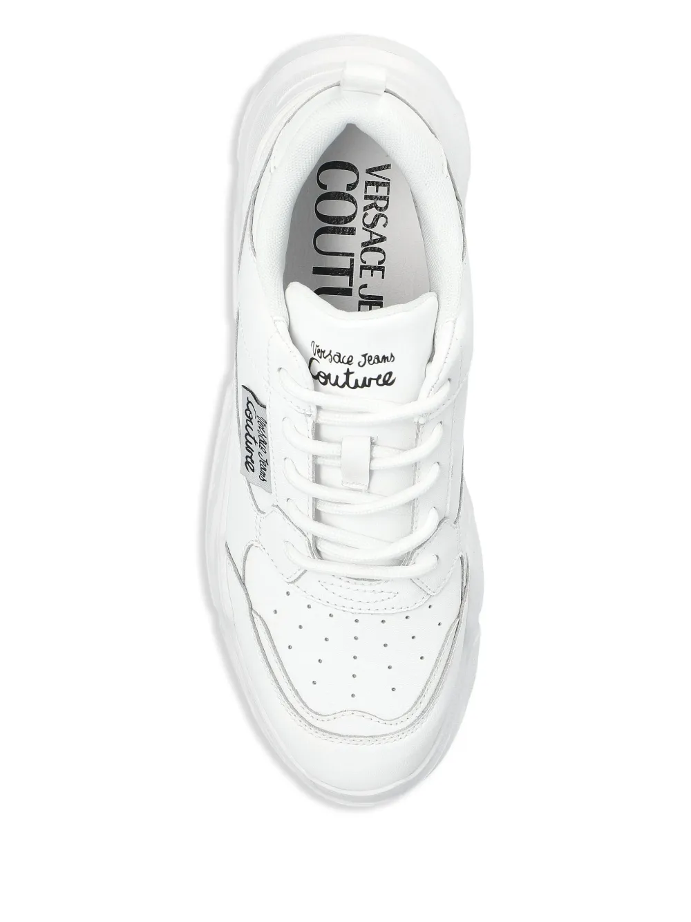 Versace Jeans Couture logo-patch sneakers White