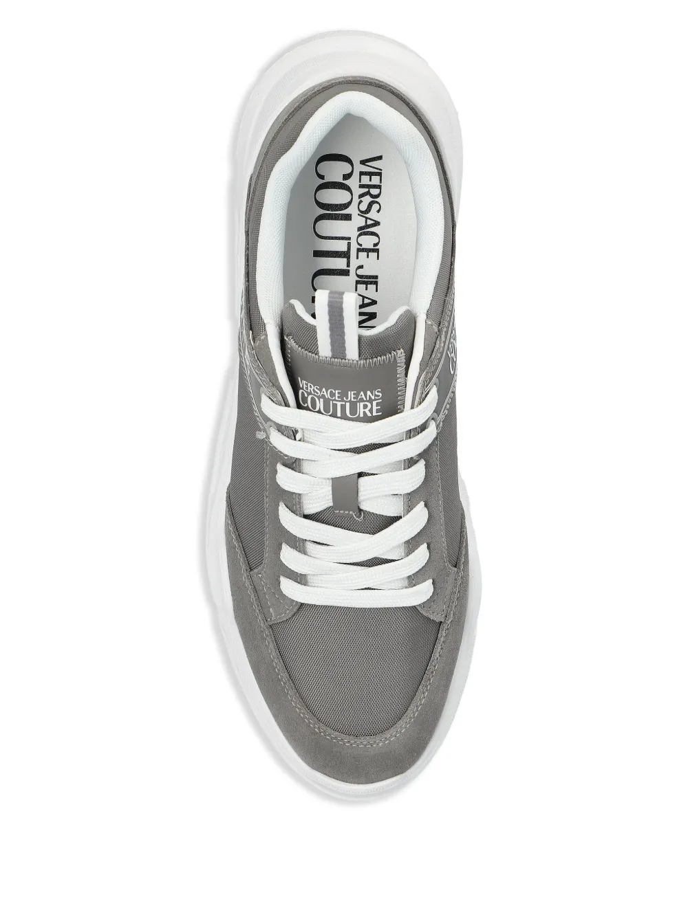 Versace Jeans Couture logo-print sneakers Grey