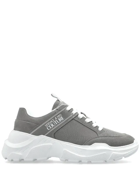 Versace Jeans Couture tenis con logo estampado