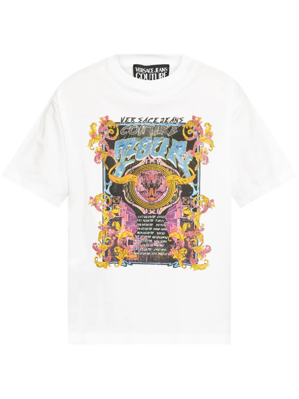 Versace Jeans Couture playera estampada | blanco | Image 1