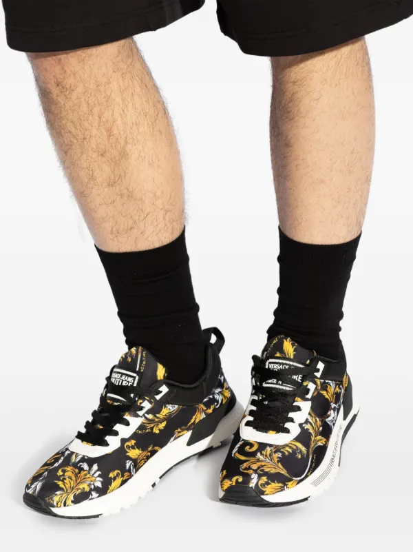 Versace Jeans Couture バロッコ スニーカー | ブラック