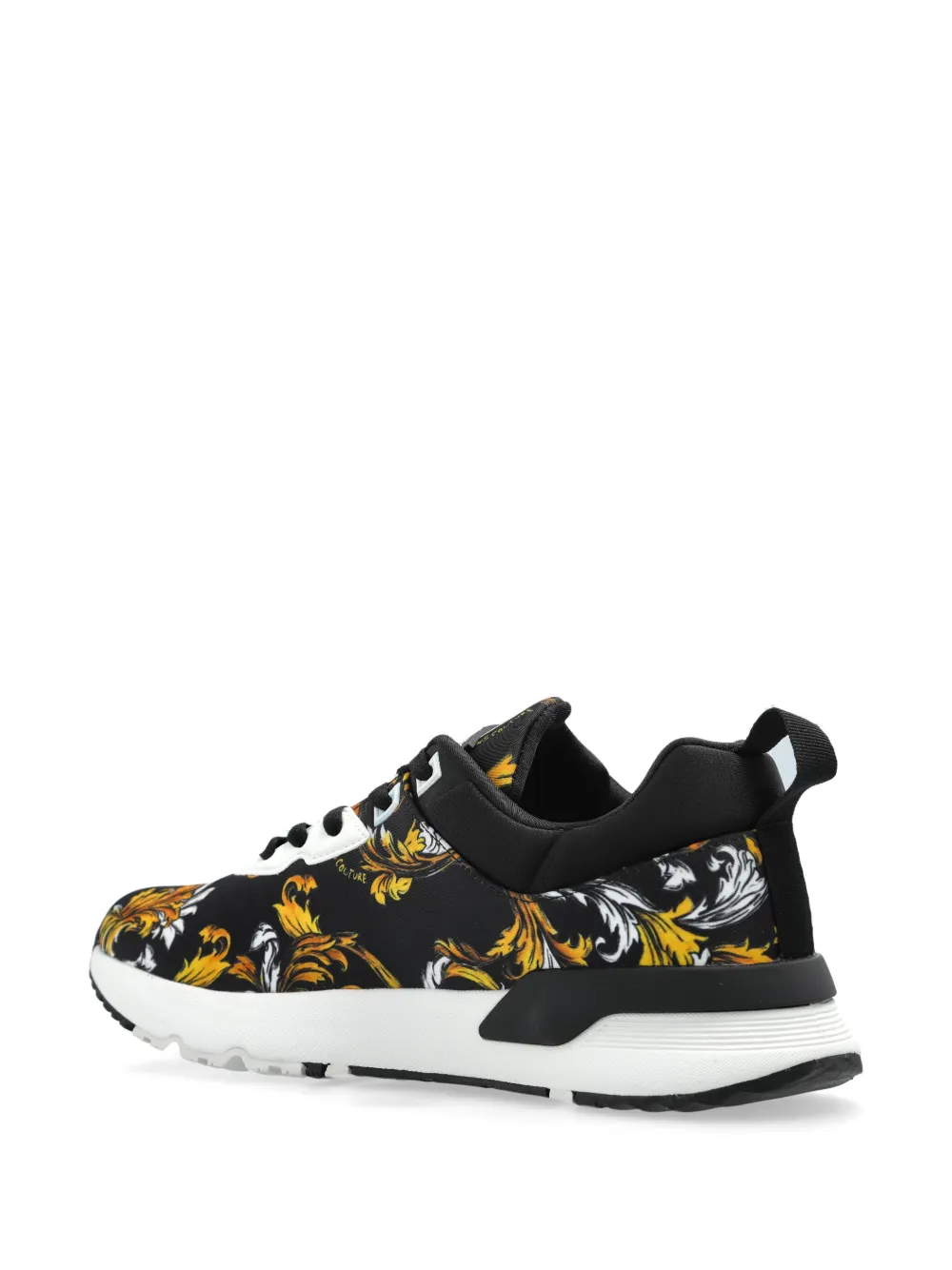 Versace Jeans Couture Barocco-print sneakers Black