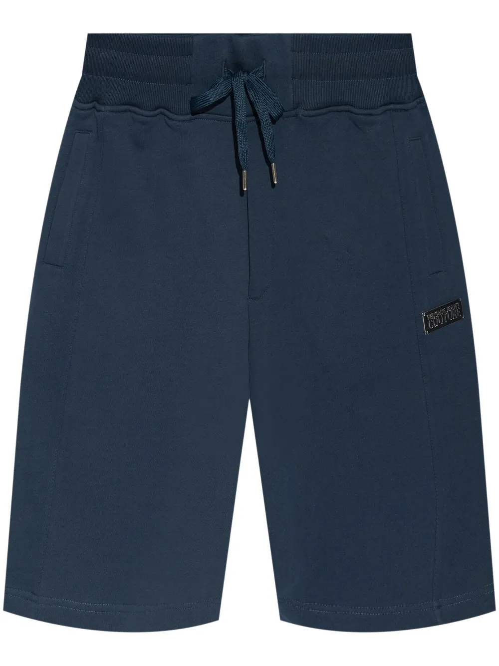 logo plaque track shorts