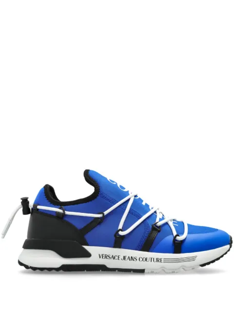 Versace Jeans Couture tenis con logo estampado