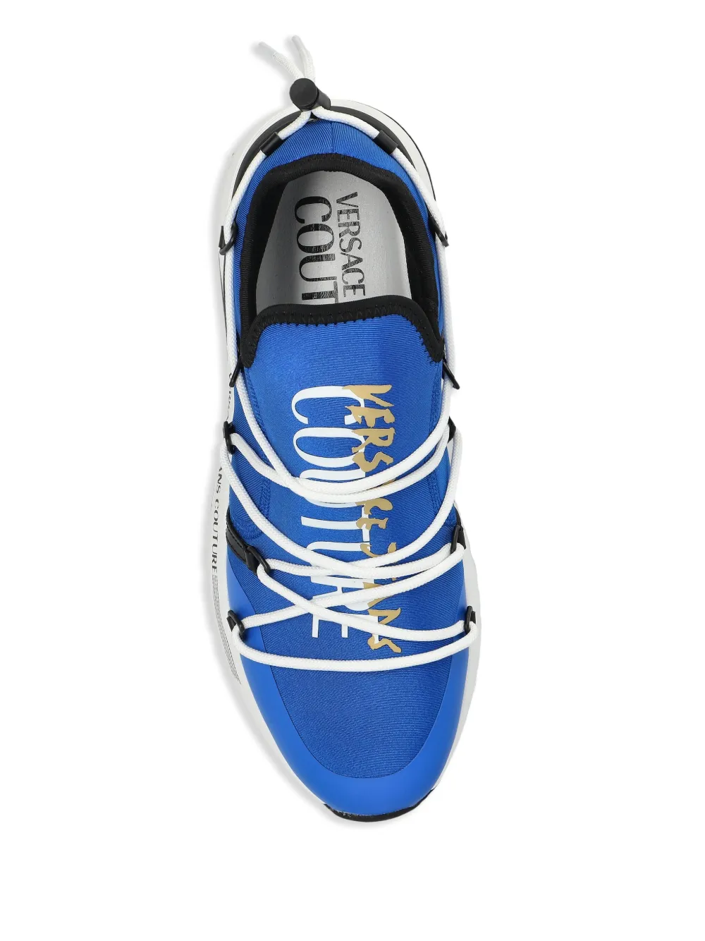 Versace Jeans Couture logo-print sneakers Blue