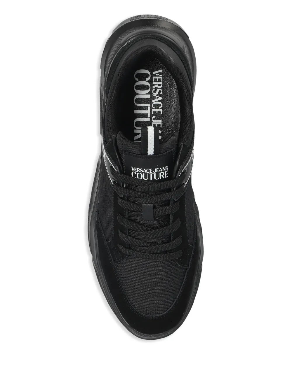 Versace Jeans Couture logo-print sneakers Black