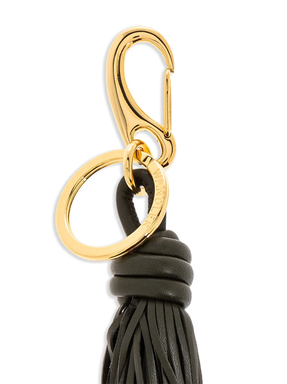 Wandler Tassel-attached Keyring In Schwarz