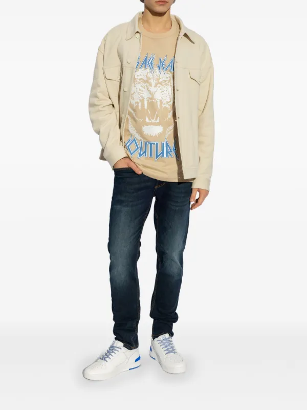 Versace Jeans Couture レザースニーカー | ホワイト | FARFETCH JP