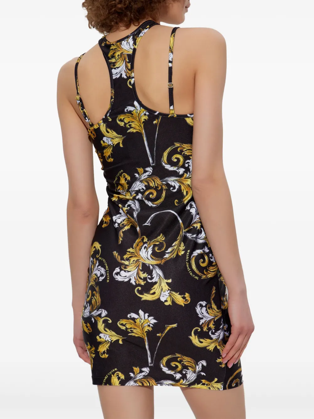 Versace Jeans Couture Jersey jurk Zwart