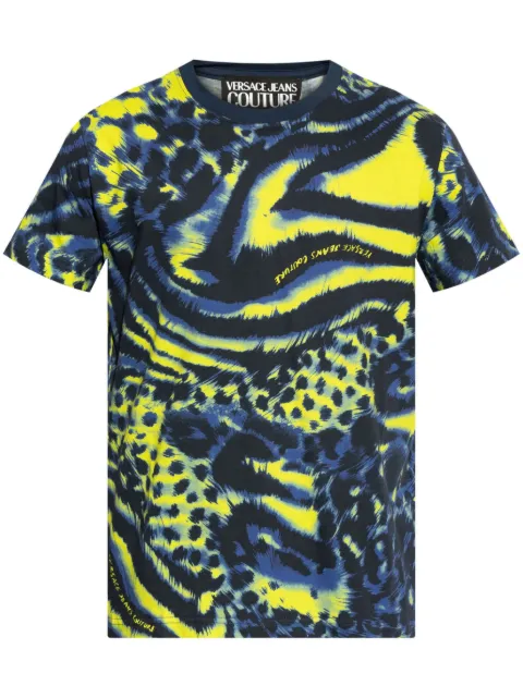 Versace Jeans Couture تيشيرت بطبعة