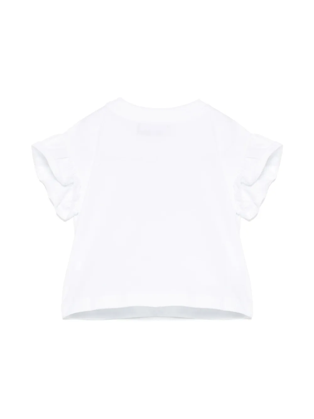 Moschino Kids T-shirt met teddybeerprint Wit