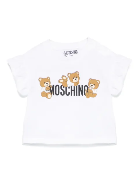 Moschino Kids Teddy Bear-print T-shirt