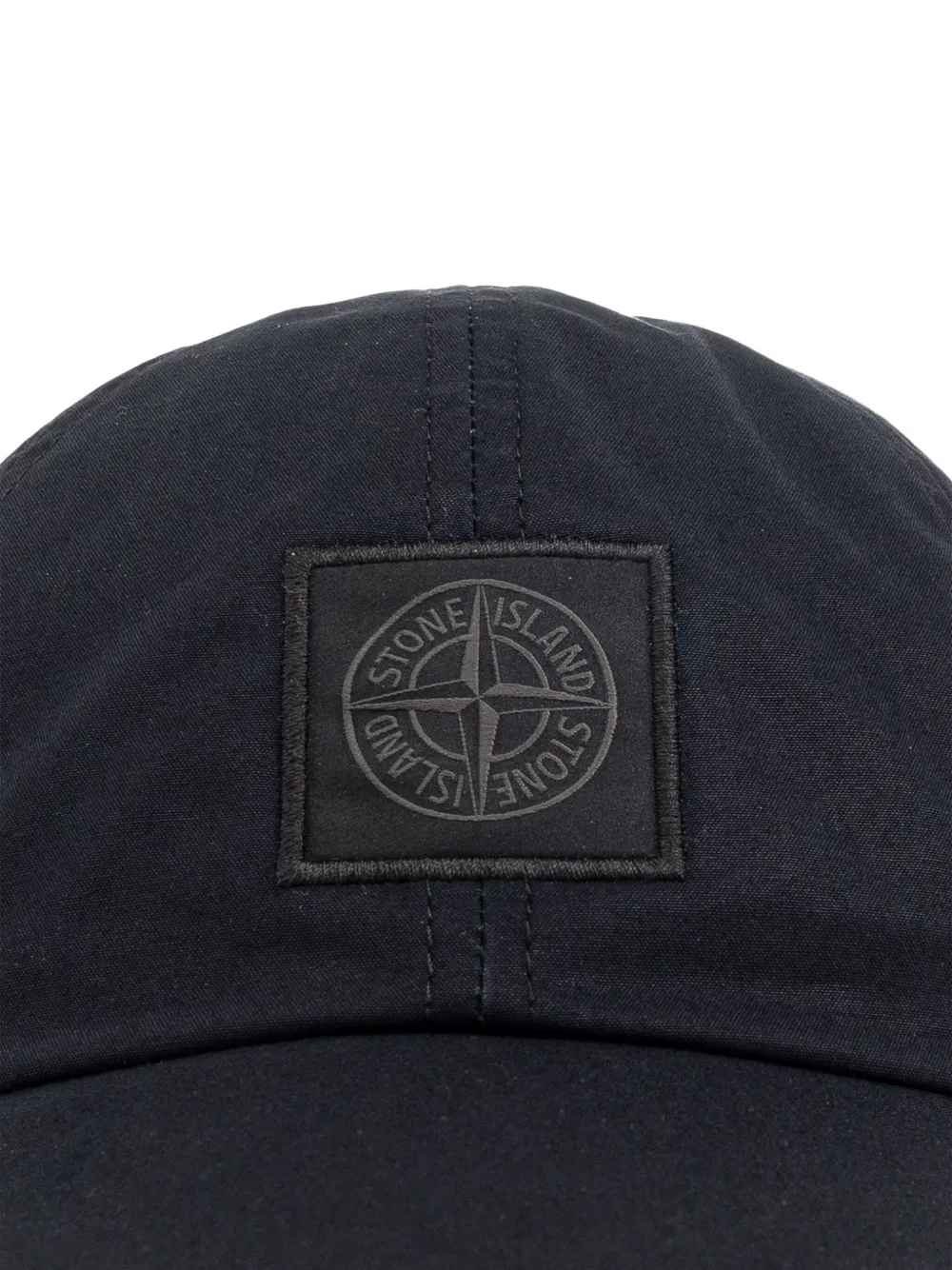 Stone Island Pet met Compass-logopatch Zwart