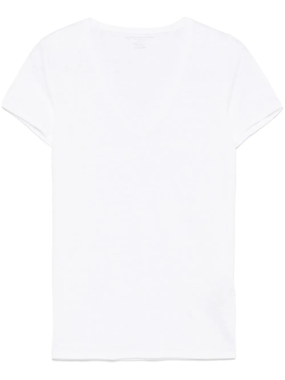 Majestic Filatures Slub T-shirt Wit