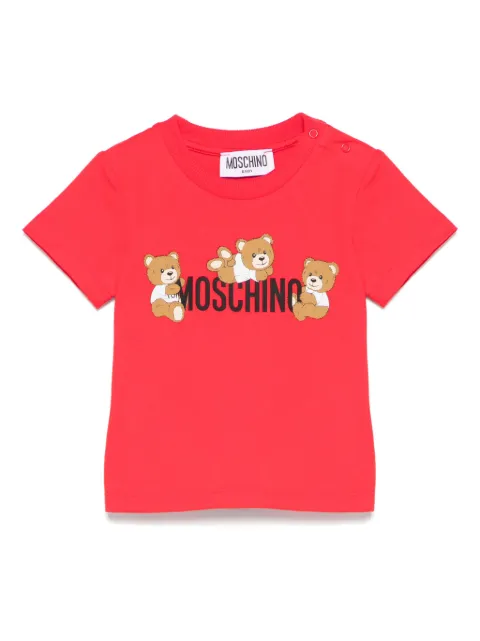 Moschino Kids Teddy Bear-print T-shirt