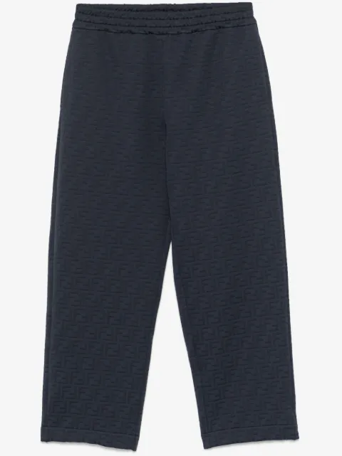 FENDI FF-embossed sweatpants 