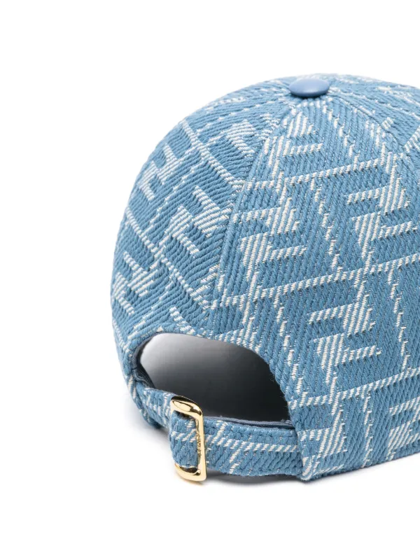 FENDI FF-jacquard Cap | Blue | FARFETCH FENDI FF-jacquard Cap | Blue | FARFETCH