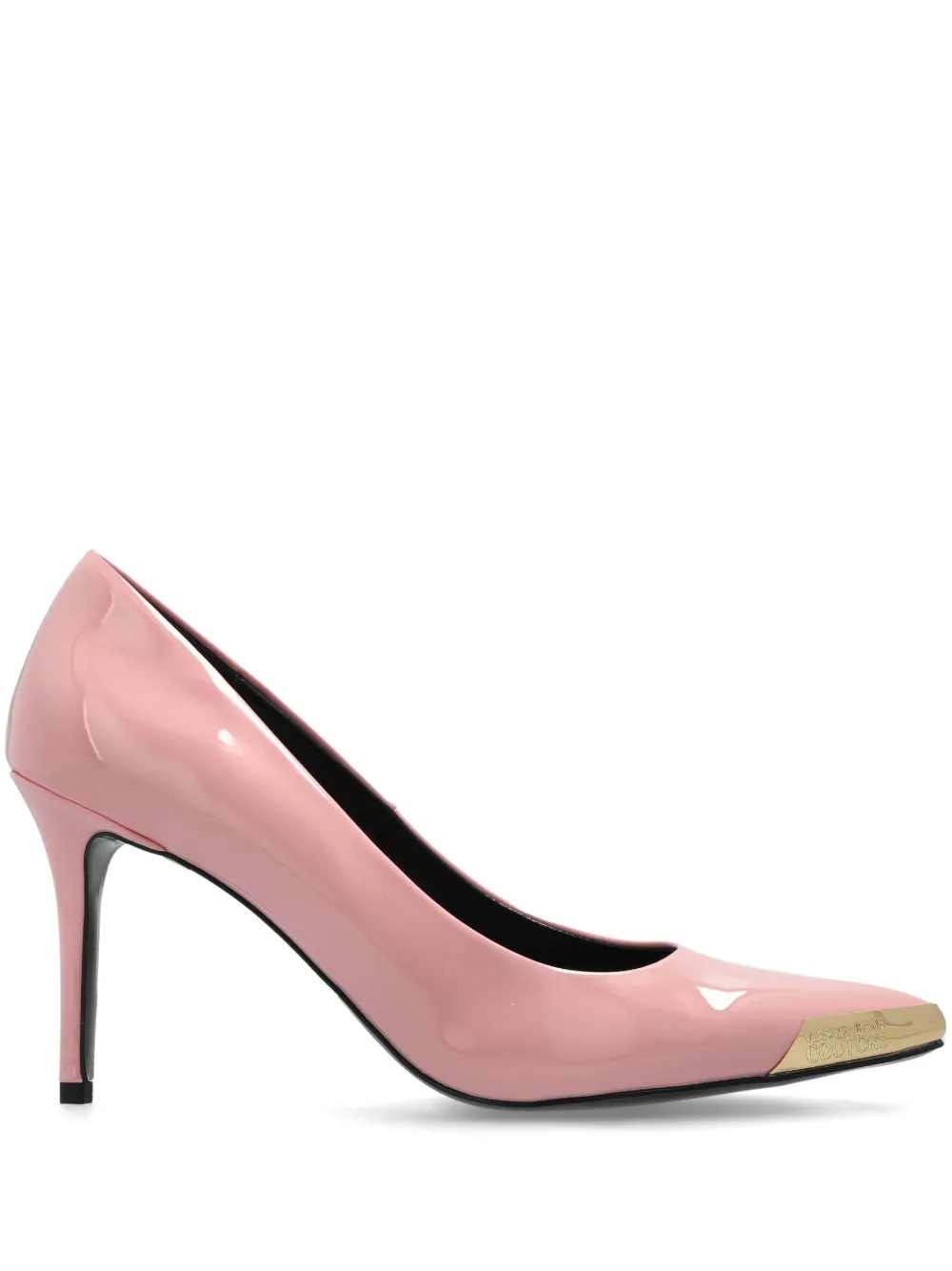 Versace Jeans Couture leather pumps Pink