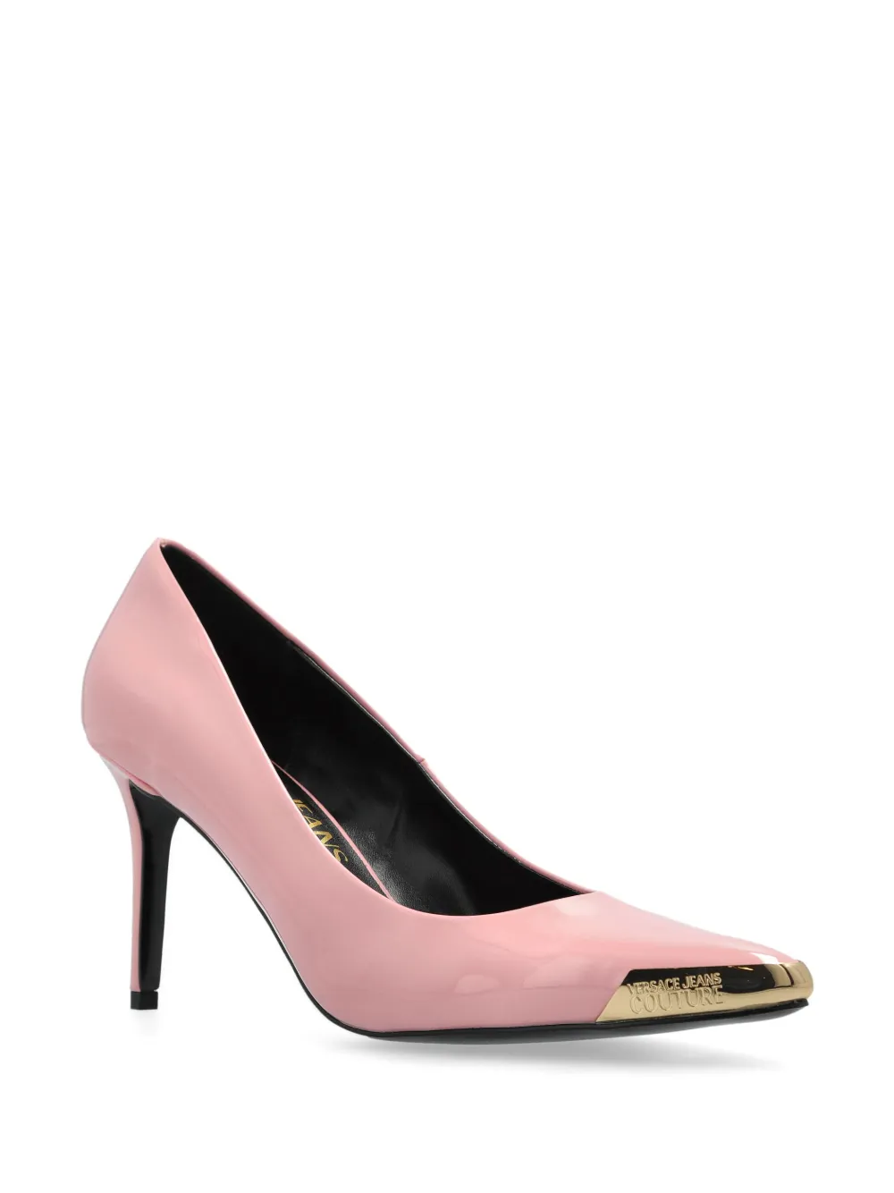 Versace Jeans Couture leather pumps - Roze