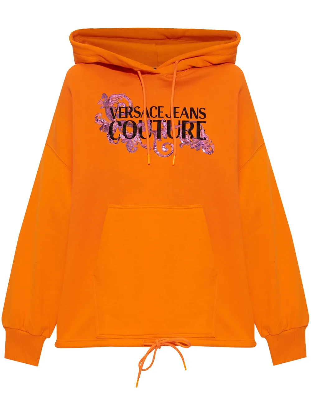 logo-appliqué hoodie