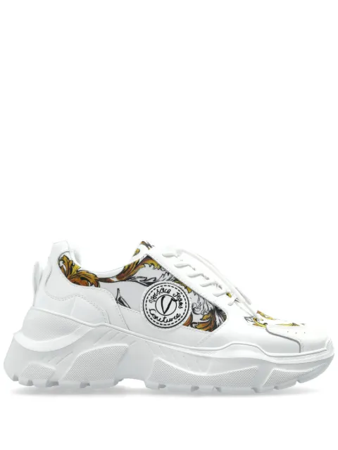 Versace Jeans Couture Barocco panelled sneakers
