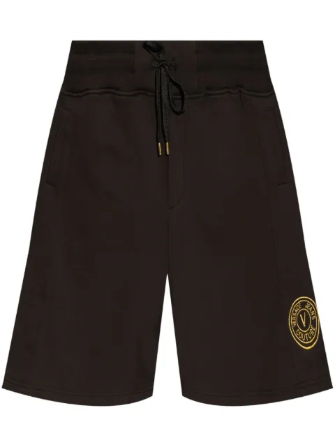Versace Jeans Couture shorts con logo bordado