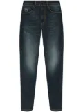 Versace Jeans Couture logo-patch jeans - Blue