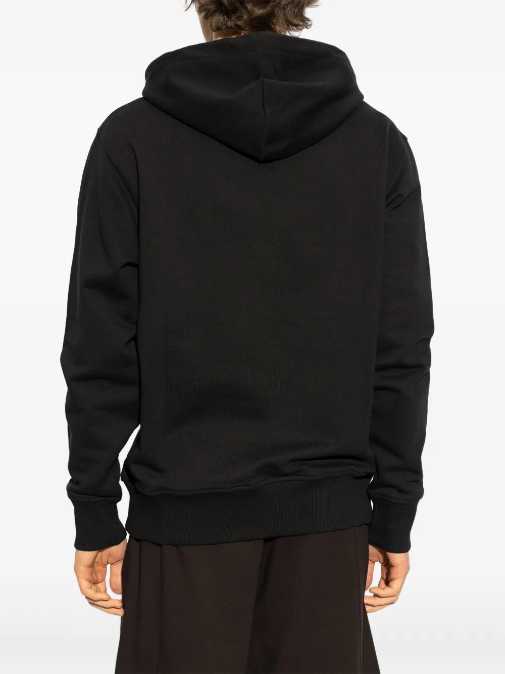 Versace Jeans Couture Hoodie met logo Zwart