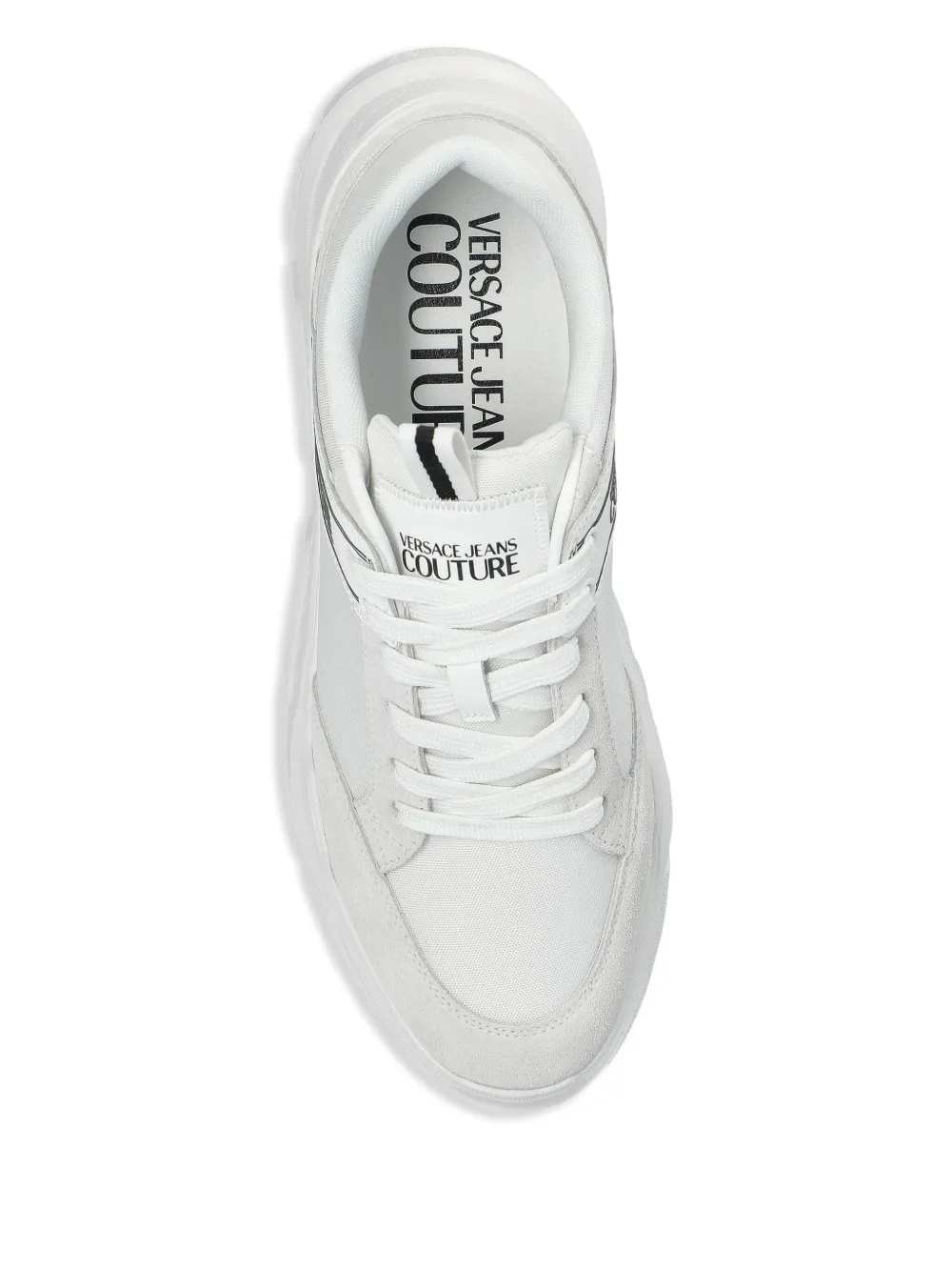 Versace Jeans Couture logo-print sneakers White