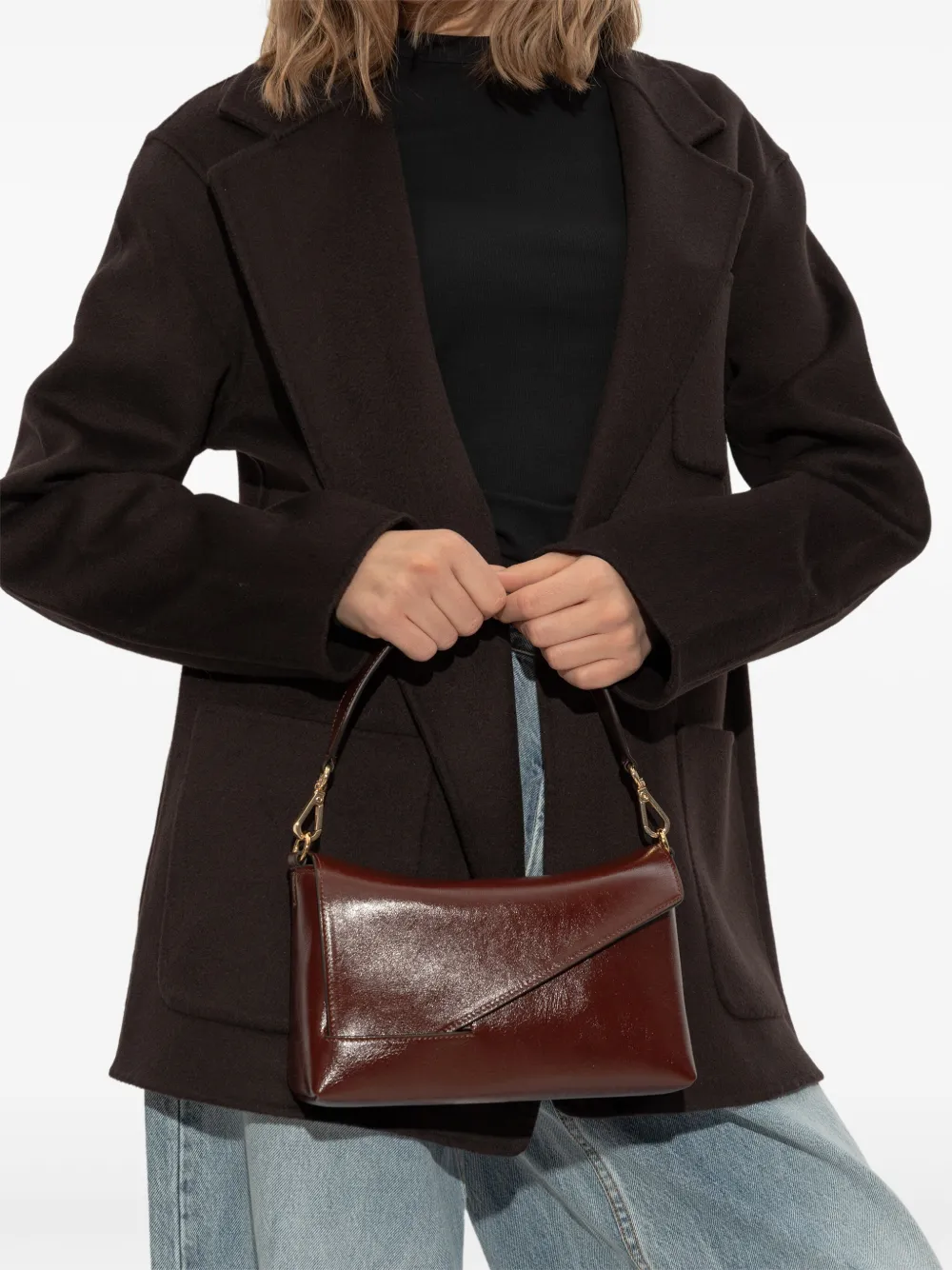 Wandler Oscar Baguette shoulder bag - Bruin