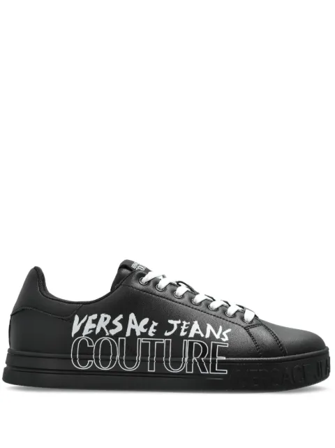 Versace Jeans Couture logo-print trainers 