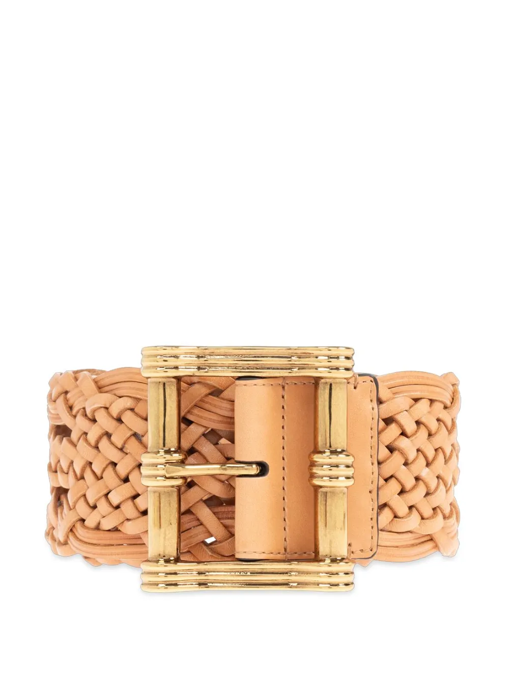 ETRO leather belt Beige