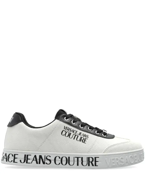 Versace Jeans Couture tenis de gamuza