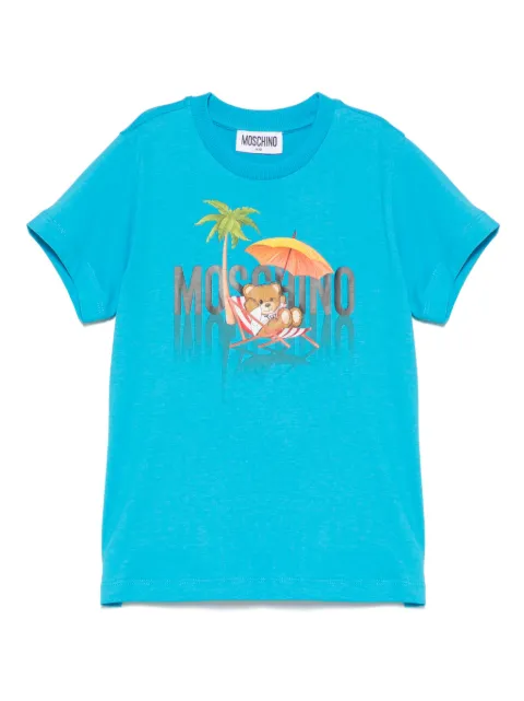 Moschino Kids graphic-print T-shirt