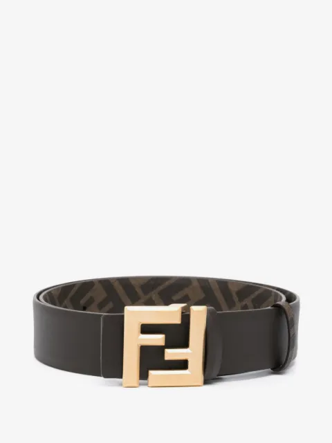FENDI FF Squared Reversible belt