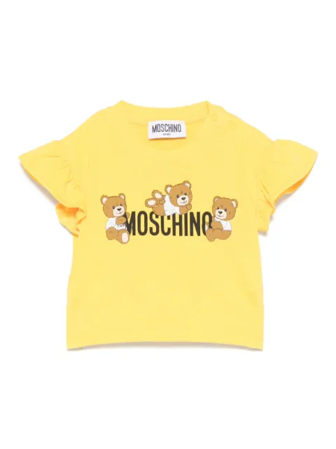 Moschino Kids teddy bear-print T-shirt