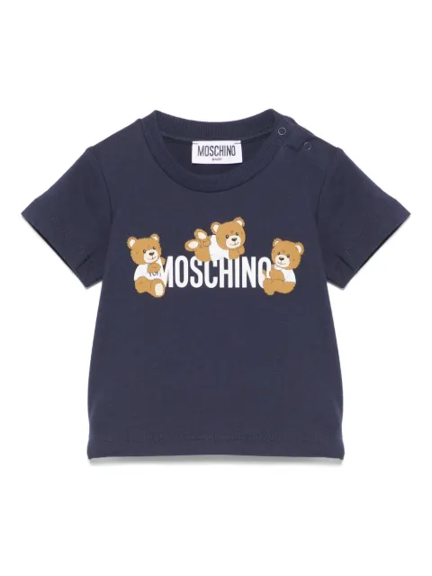 Moschino Kids teddy bear-print T-shirt